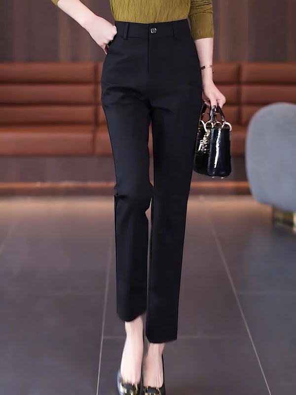 Women's Outer Wear Suit Pants for Spring/Autumn.