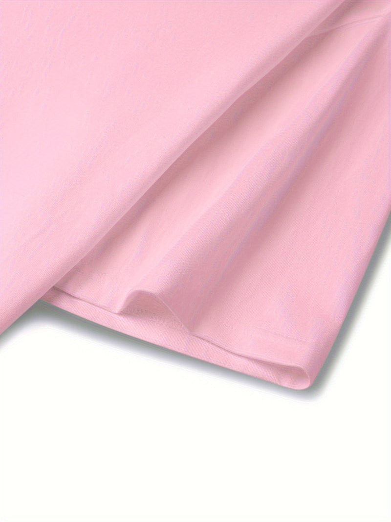 Women's Fashion Cartoon Puppy Print Short Sleeve T-Shirt and Shorts.