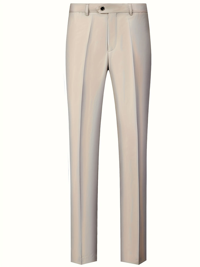 Men's Premium Two-Piece Suit, Jacket + Pants, Ideal for Formal Wear.