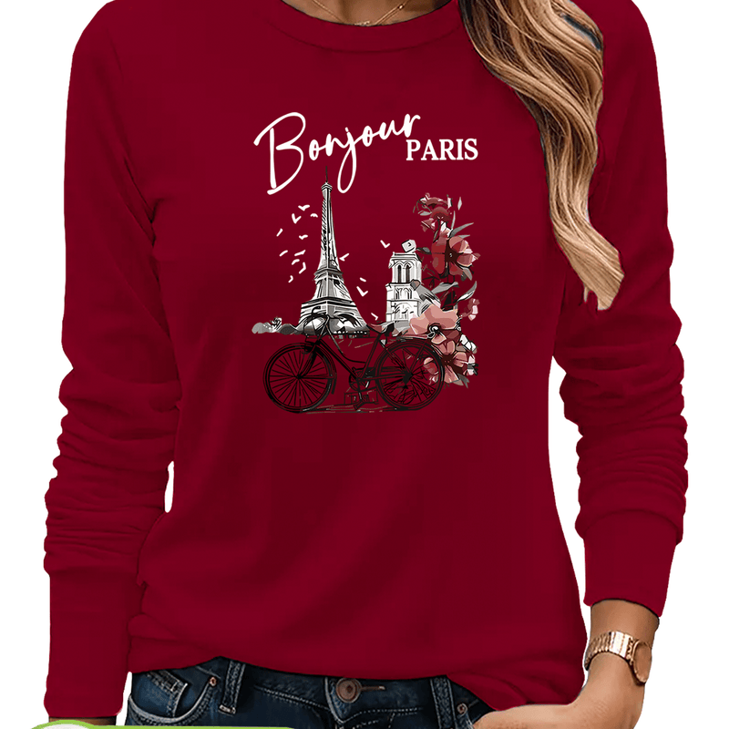 Women's T-Shirt for Autumn And Winter, a Comfortable And Breathable Casual.