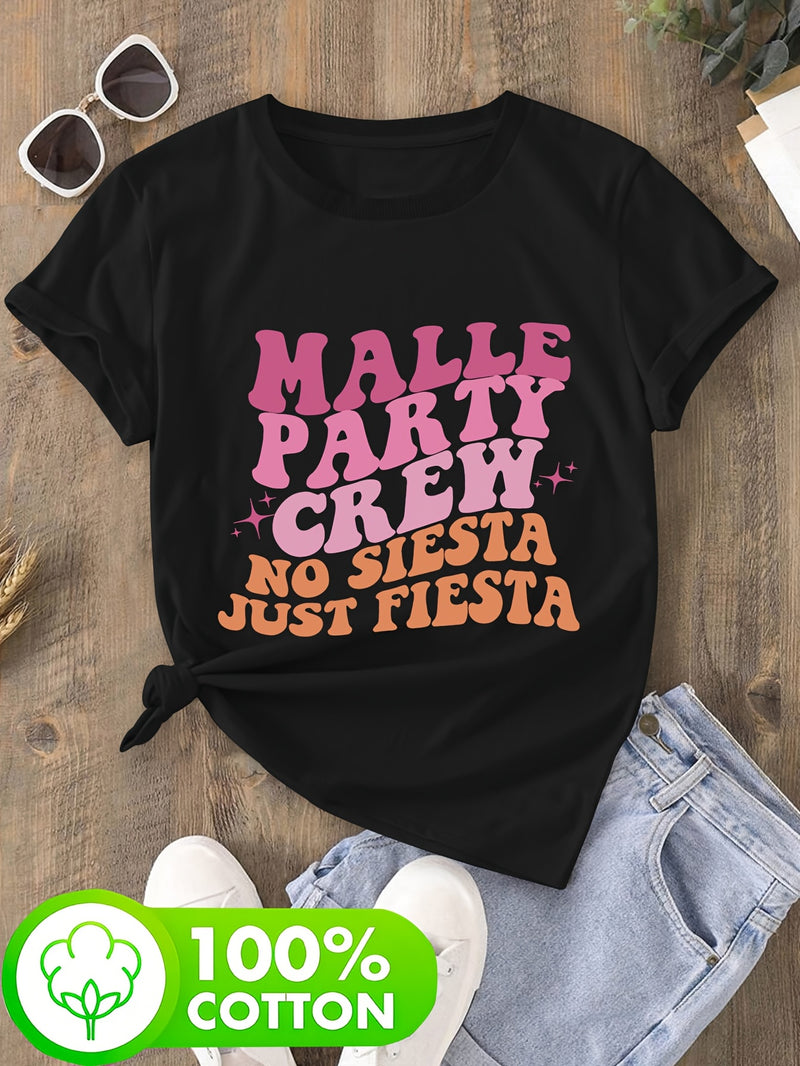 Women's T-Shirt Graphic Print - Spring/Summer Fashion.