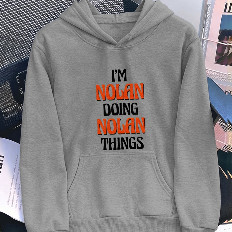 Women's Pocket Hoodie.
