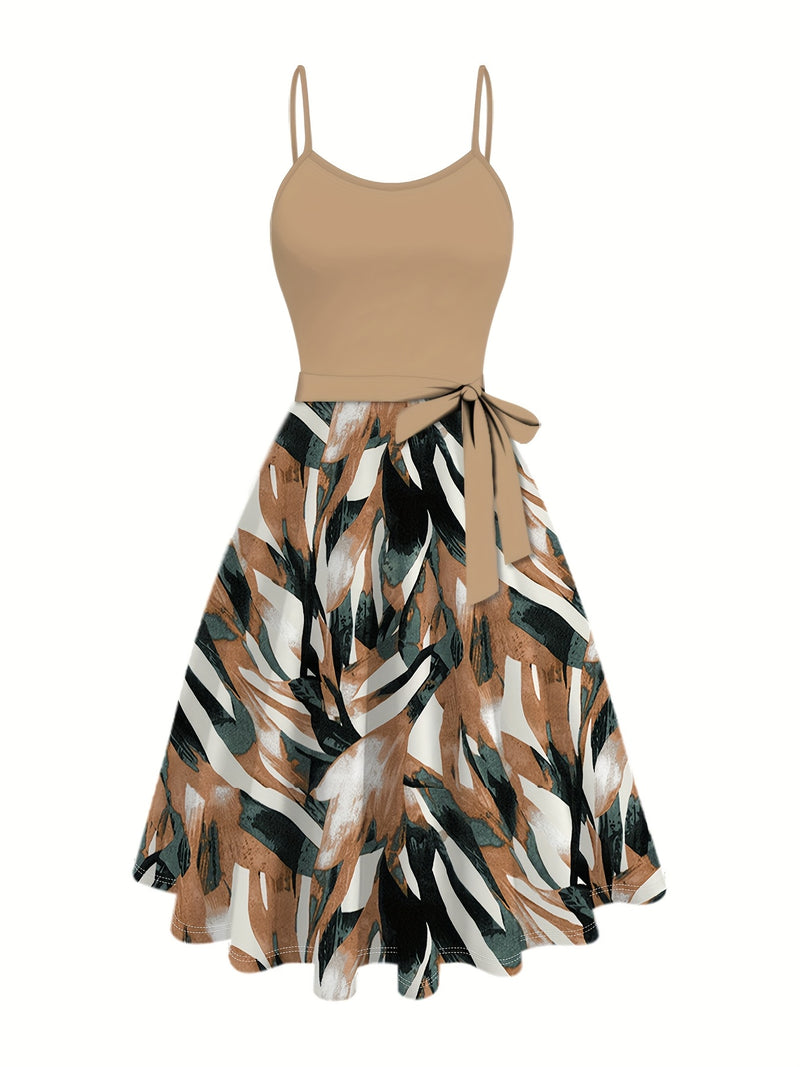 Two-Piece Women's Outfit Featuring a Stylish Solid Color Cardigan.