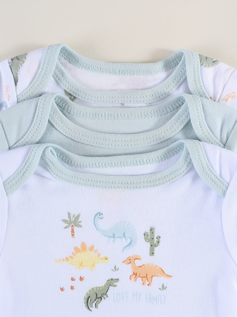 6pcs Summer Outfit Set for Newborn Boys.