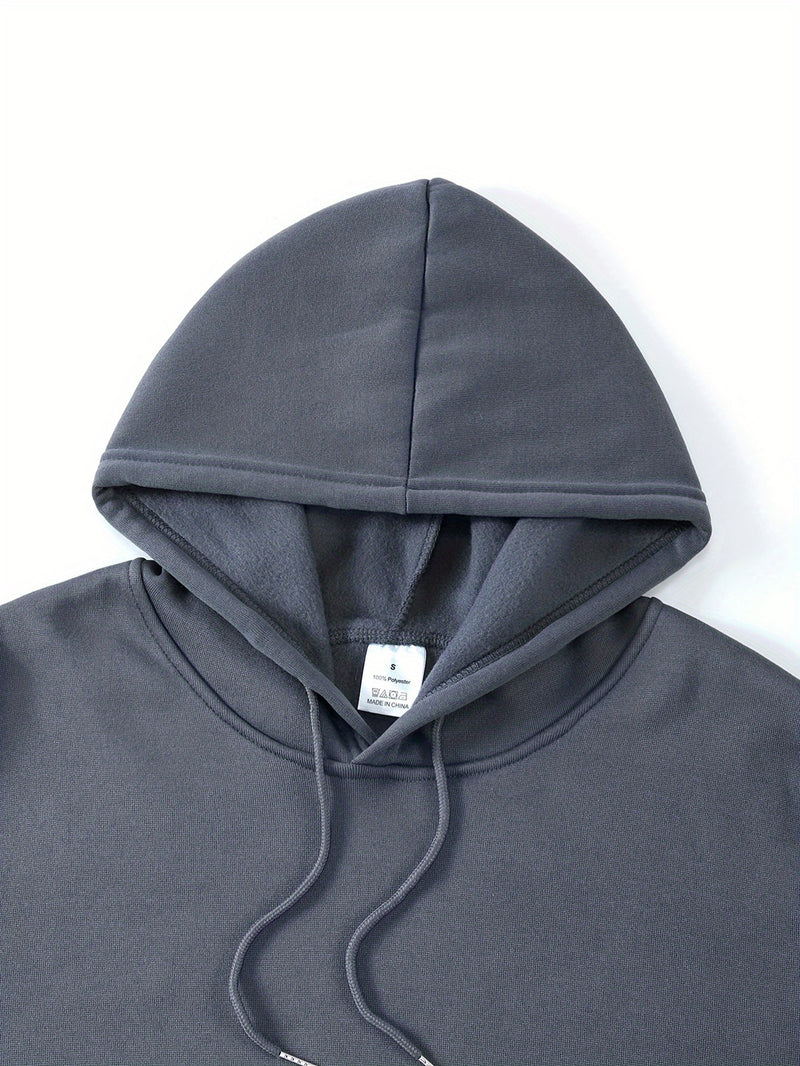 Men's New Stylish Hoodie with a Letter Print.