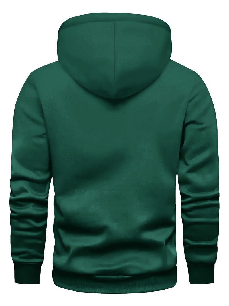 Men's Casual And Versatile Hooded Sweatshirt.