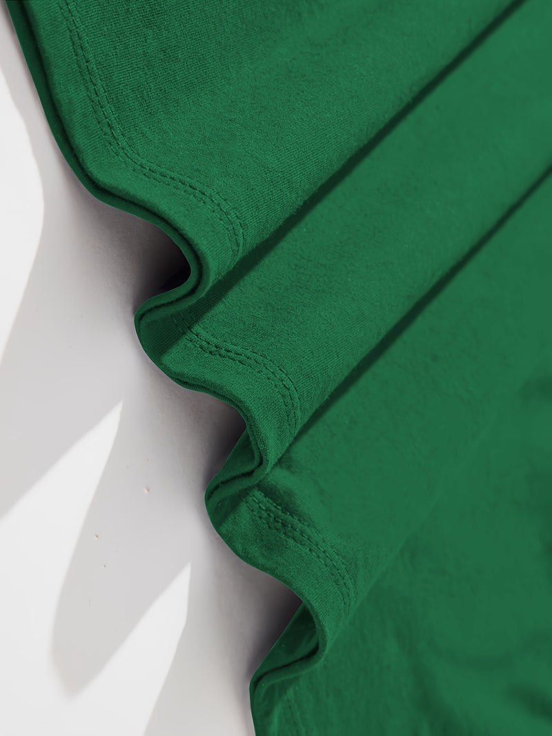 Women's Round Neck Short T-Shirt.