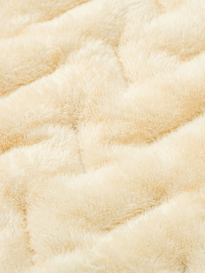 Men's Hooded Jacket, Autumn/Winter Fleece-Lined Warm Padded Coat.