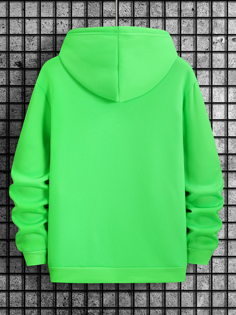 Men's New Stylish Hoodie with a Letter Print.