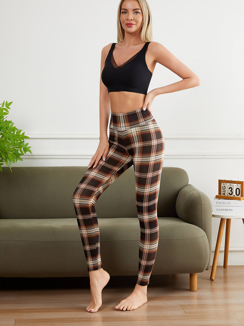 Extra Thick Printed Leggings for Women.