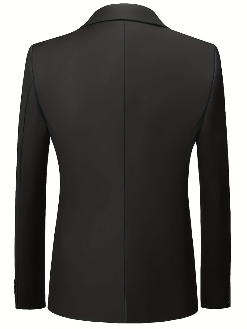 Men'S Premium Two-Piece Suit, Plus-Size Suit Set with Pants.