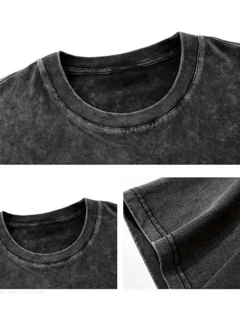Men's and Women's Vintage Casual Style T-Shirt.