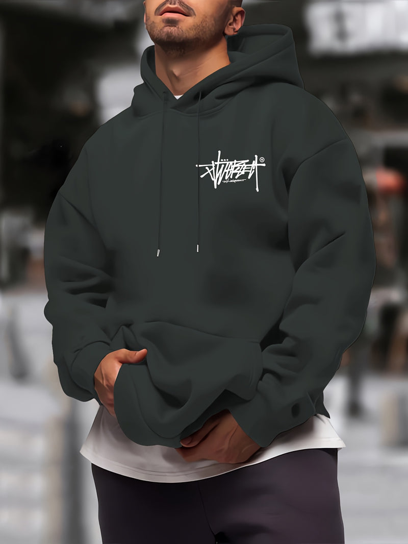 Men's Trendy Autumn-Winter Hooded Sweatshirt.