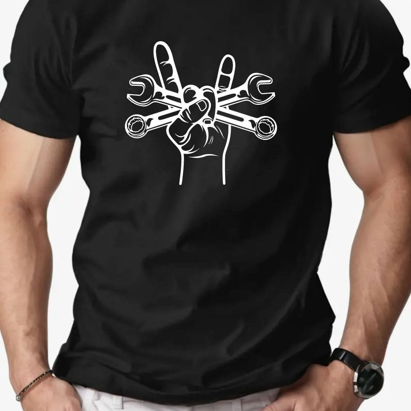 Men's Summer Casual Short-Sleeve T-Shirt.