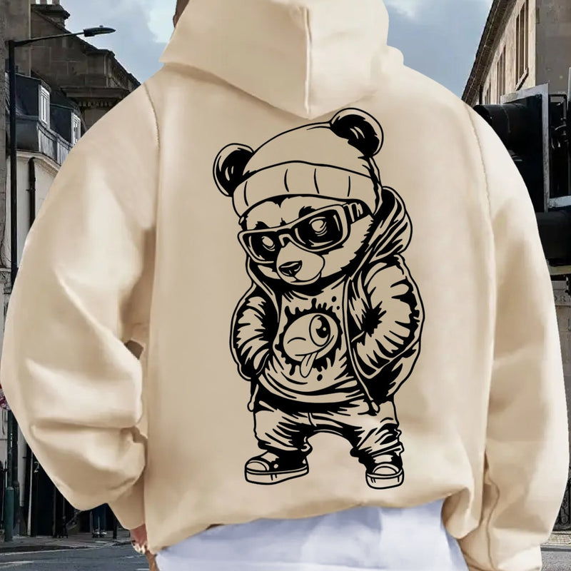 Men's Casual Hooded Sweatshirt.