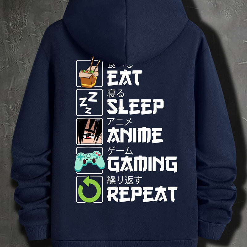 Men’s Hooded Sweatshirt New Spring/Autumn Printed Hoodie.