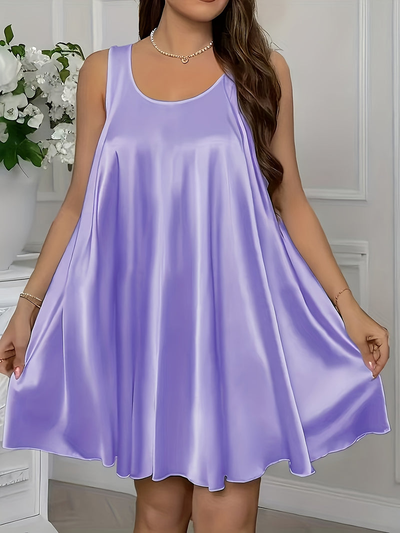 3pcs Women's Sexy Sleeveless Nightgown Set.