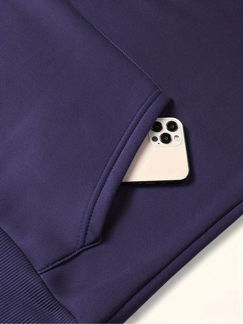 Men's Hooded Fleece  Sweatshirt.