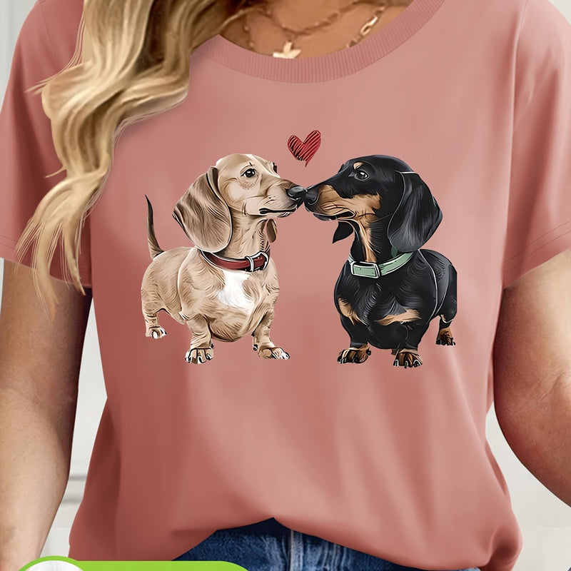 Women’s Casual Short Sleeve T-Shirt.