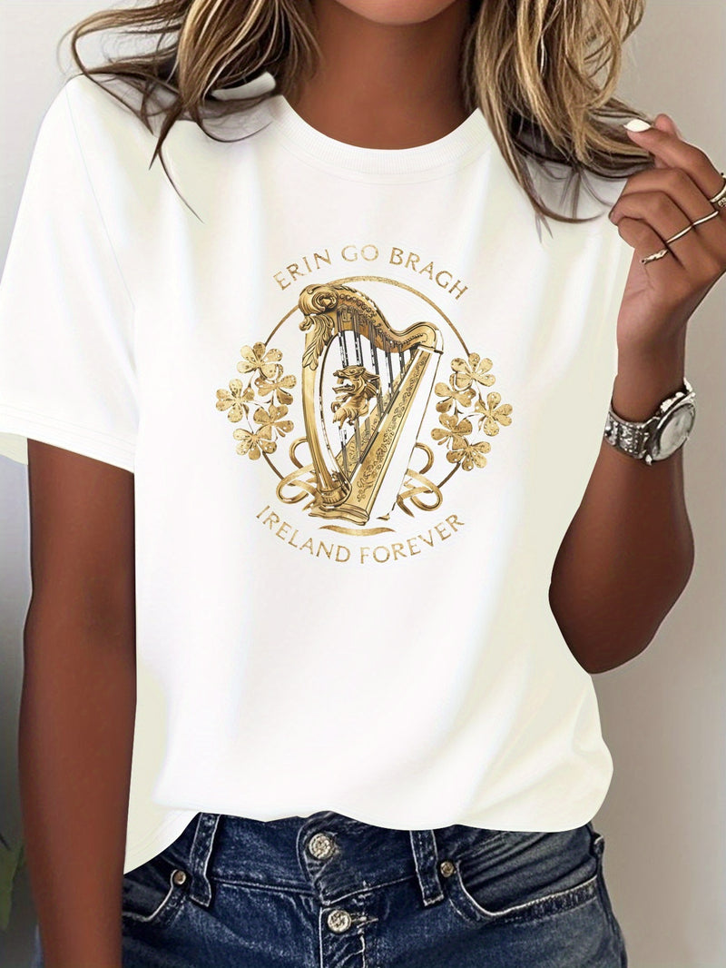 Women’s Casual Short Sleeve T-Shirt.