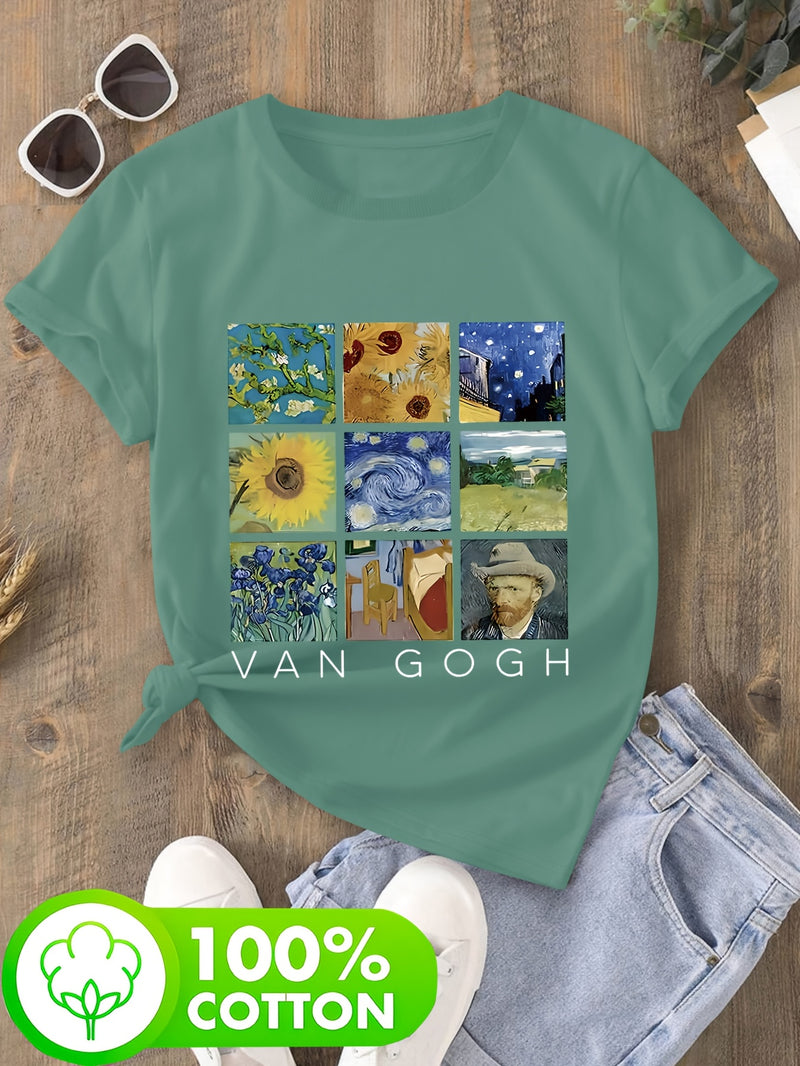 Women’s Short-Sleeve Round Neck T-Shirt.