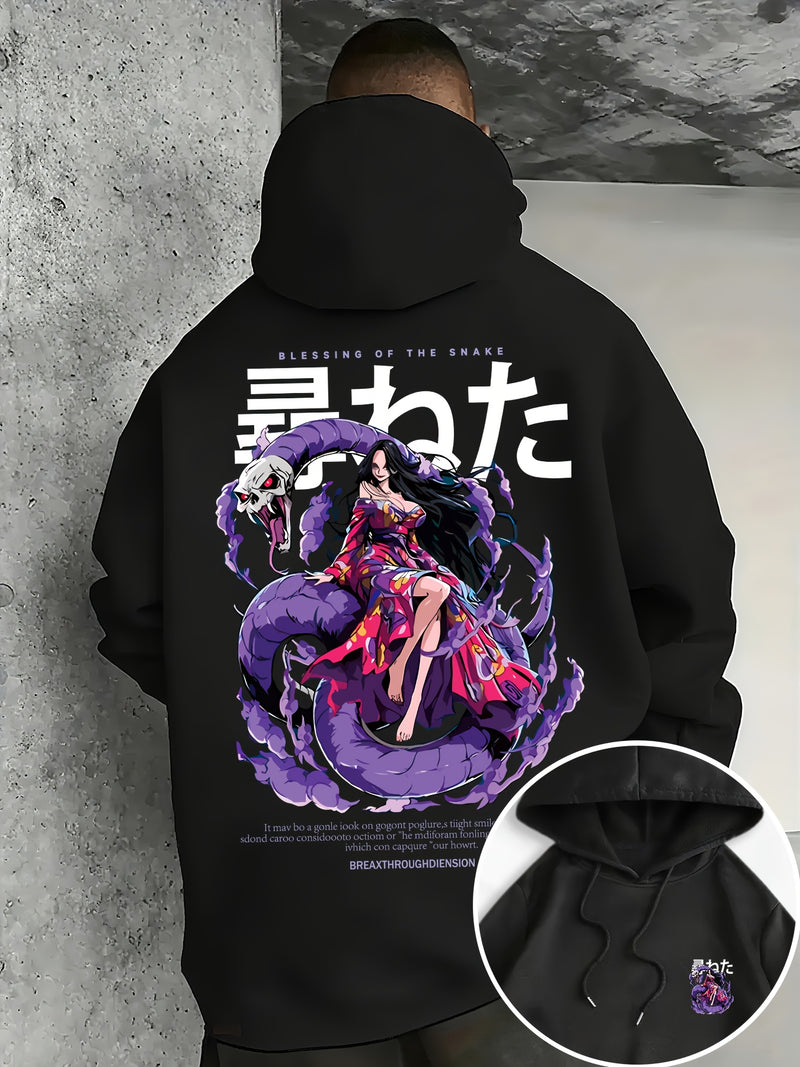 Men's Fashion Printed Hoodie Sweatshirt.