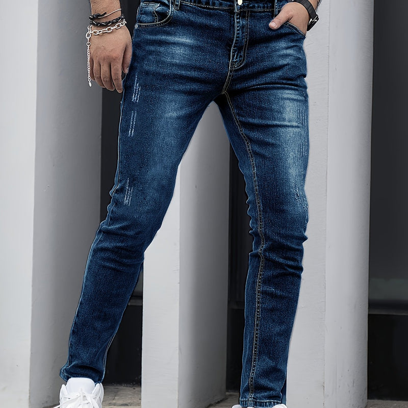 Men's Denim Slim Fit Slimming Black Stretch.