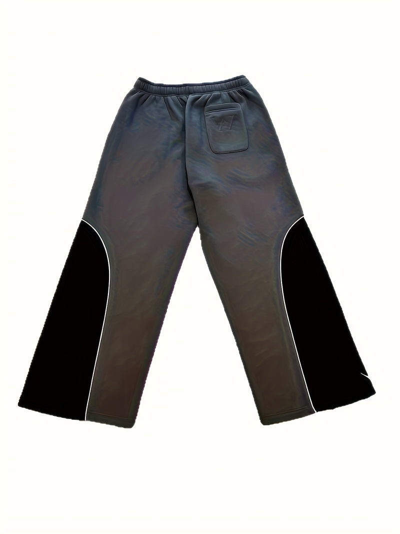 Men's & Women's Y2K Streetwear Oversized Straight-Leg Jeans-Style.