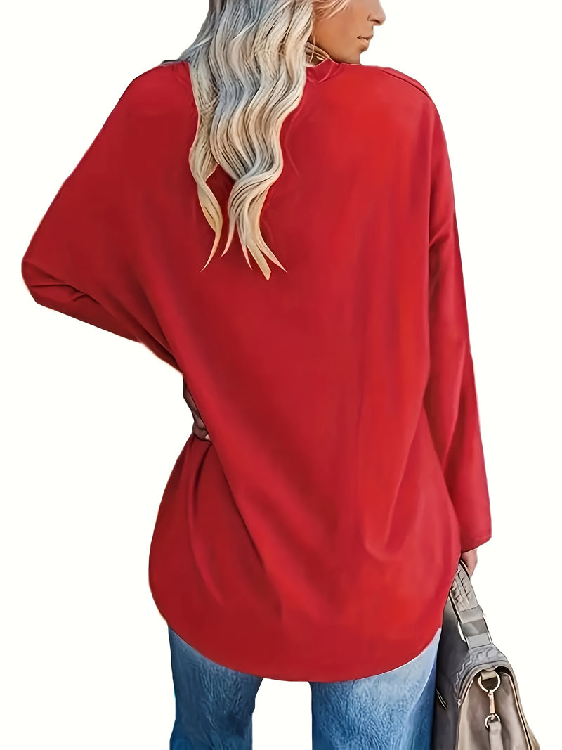 Spring and Autumn Women's Fashion Casual Loose Versatile 3pcs Set.