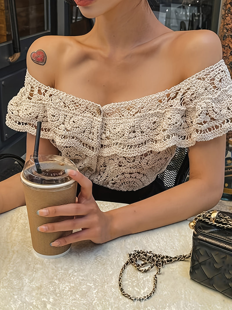 Women’s Solid Color Button Front Blouse.