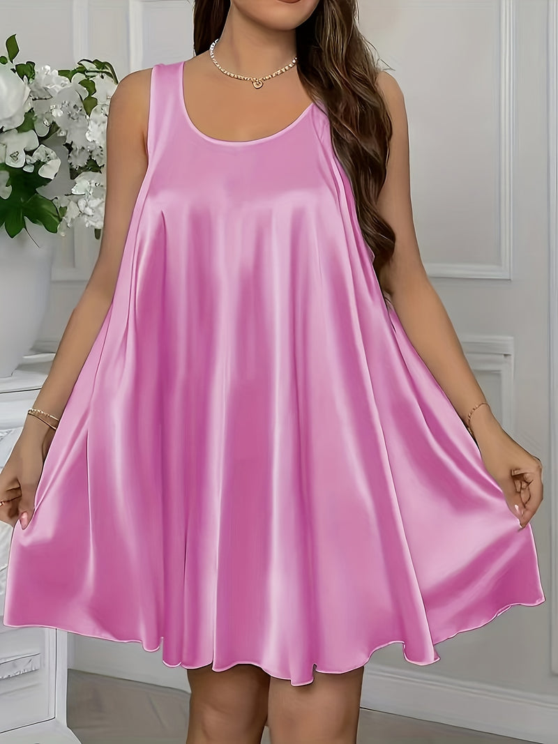 3pcs Women's Sexy Sleeveless Nightgown Set.
