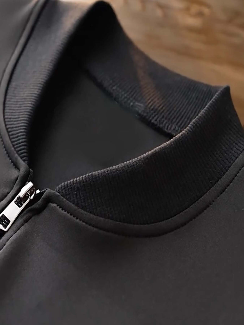 Men's Trendy Design Sense, Two-Piece Jacket Set with 777 Printing Casual.