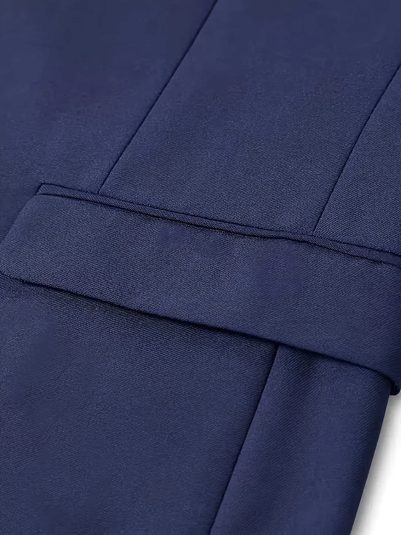 Men's 2pcs Suit Set, Jacket + Trousers, Stylish and High-Quality.