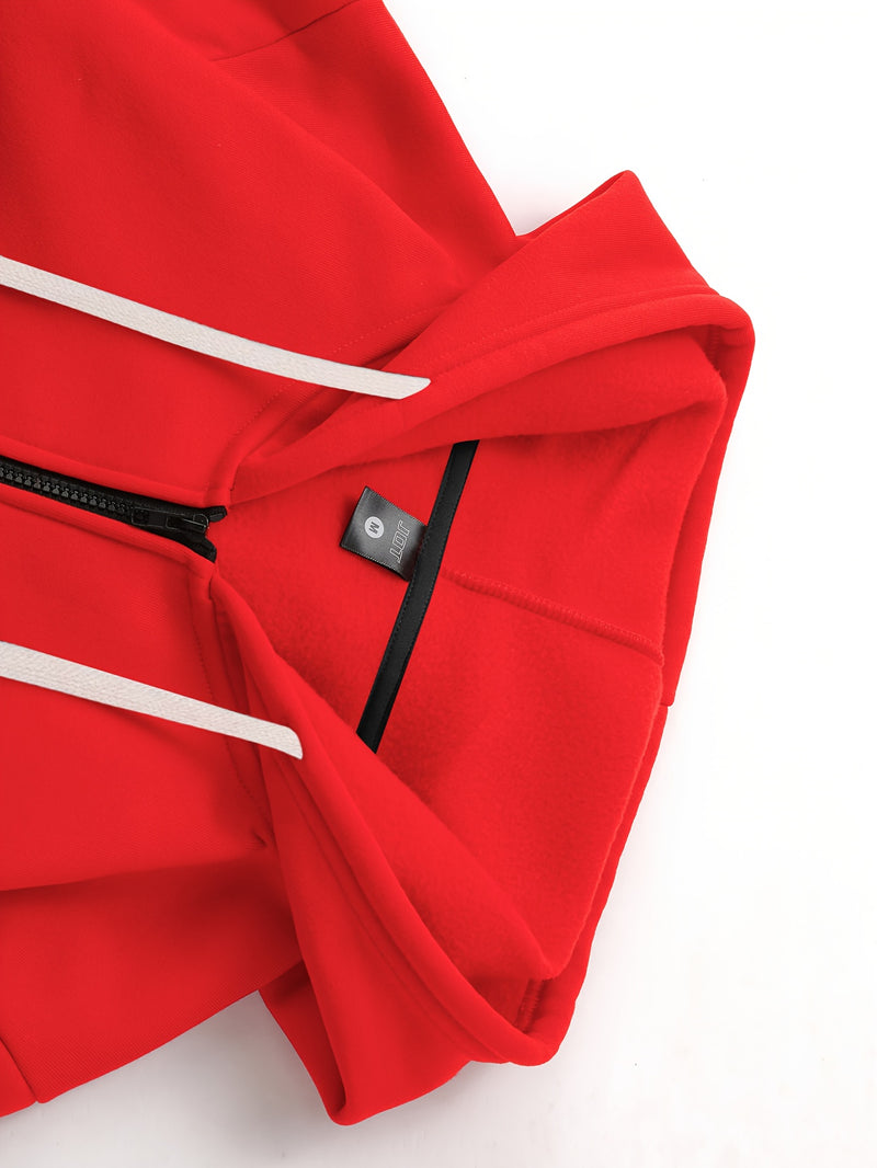 Men’s New Trendy Fashion Zip-Up Hoodie and Loose Cargo Pants.