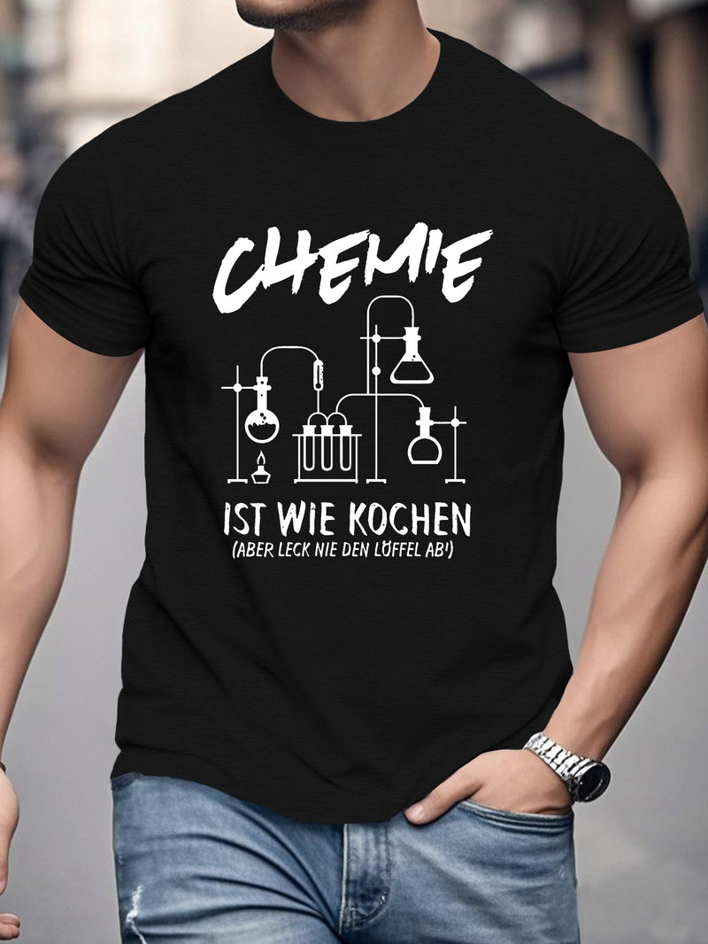 Men's Summer Short Sleeve T-Shirt.