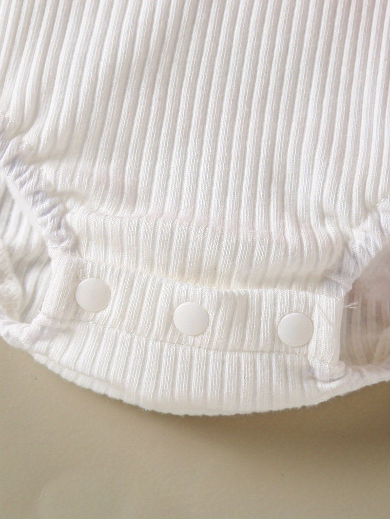 Delivery Bow Hair Tie Girls' Dress Romper Spring/Autumn Style.