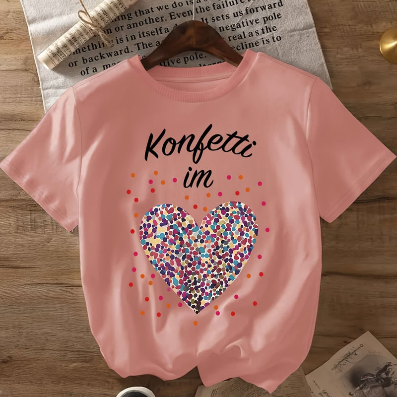 Women’s Casual Short Sleeve T-Shirt.