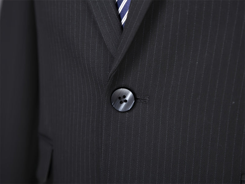 Men's Double-Breasted Suit Set, Casual Formal Wear.