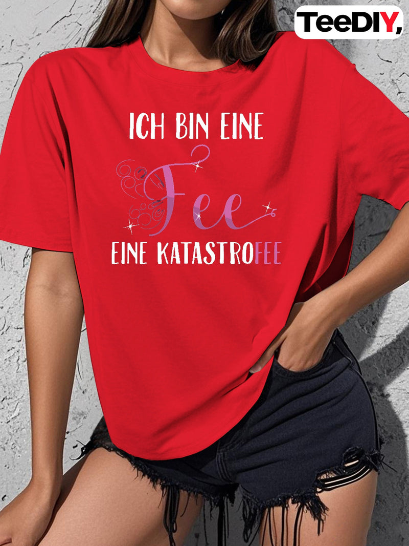 Women's Casual Crew Neck T-Shirt.