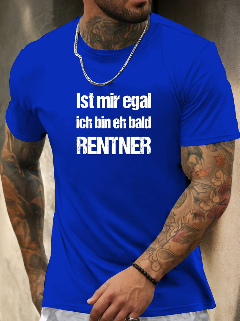 Men's German Slogan T-Shirt.