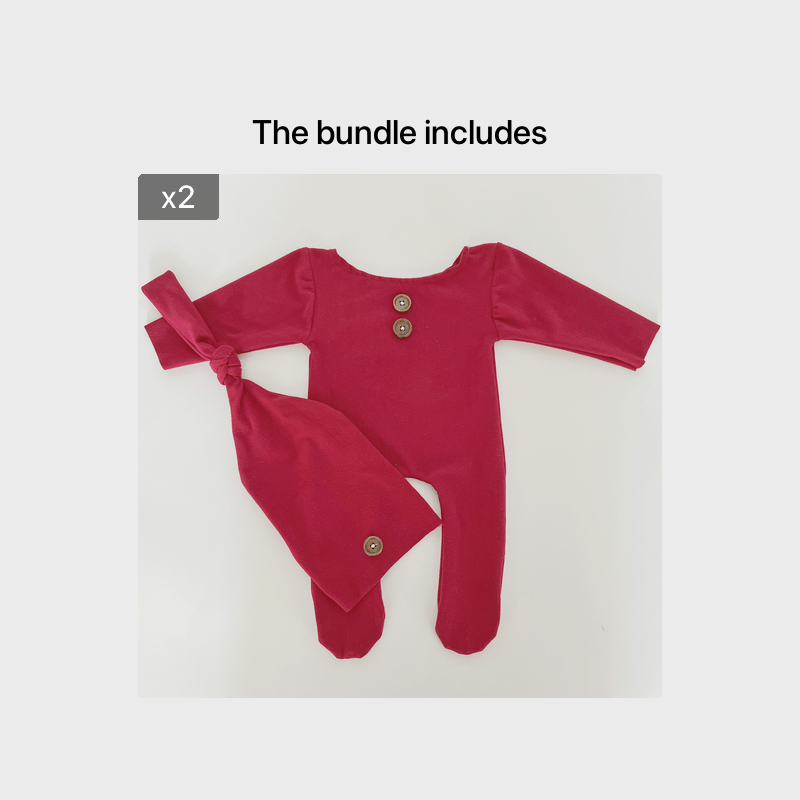 Christmas Baby Bodysuit Photo Clothes, Newborn Photography Props.
