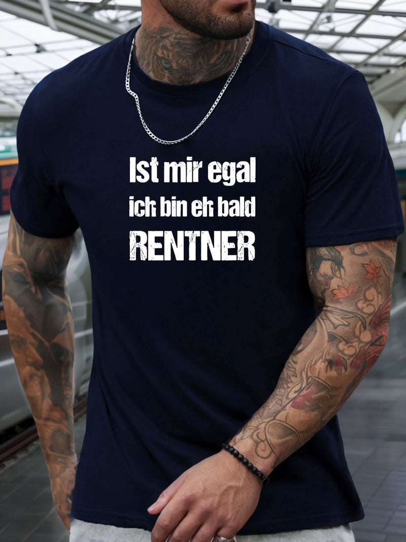 Men's German Slogan T-Shirt.