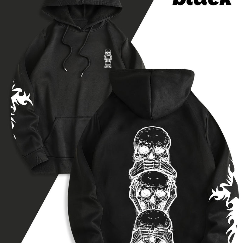 Men's New Trendy "Open-Eye" Print Sweatshirt.