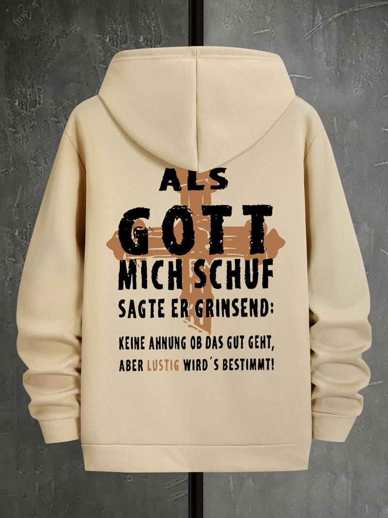 Men’s New Print Hoodie for Spring And Autumn.