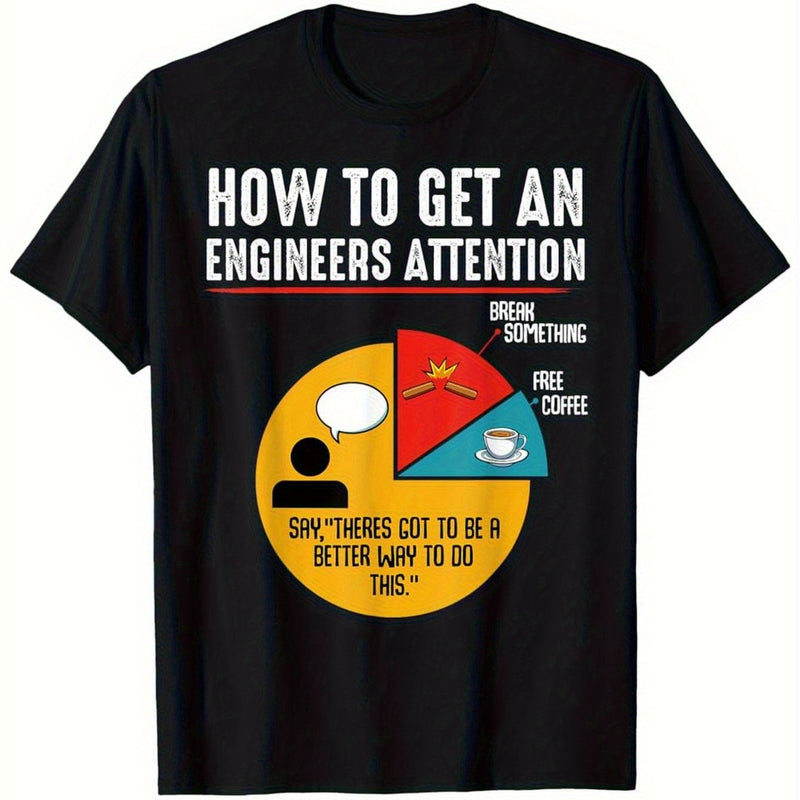 Men's Humorous Engineer T-Shirt.