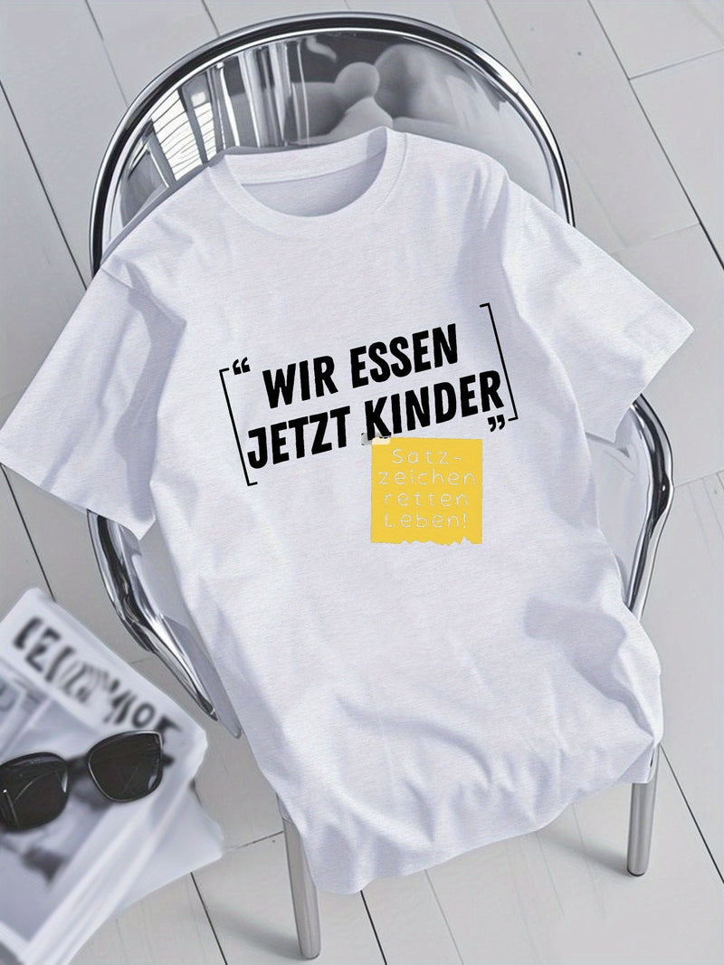 Men’s Fun German Humorous Slang Short Sleeve T-shirt.