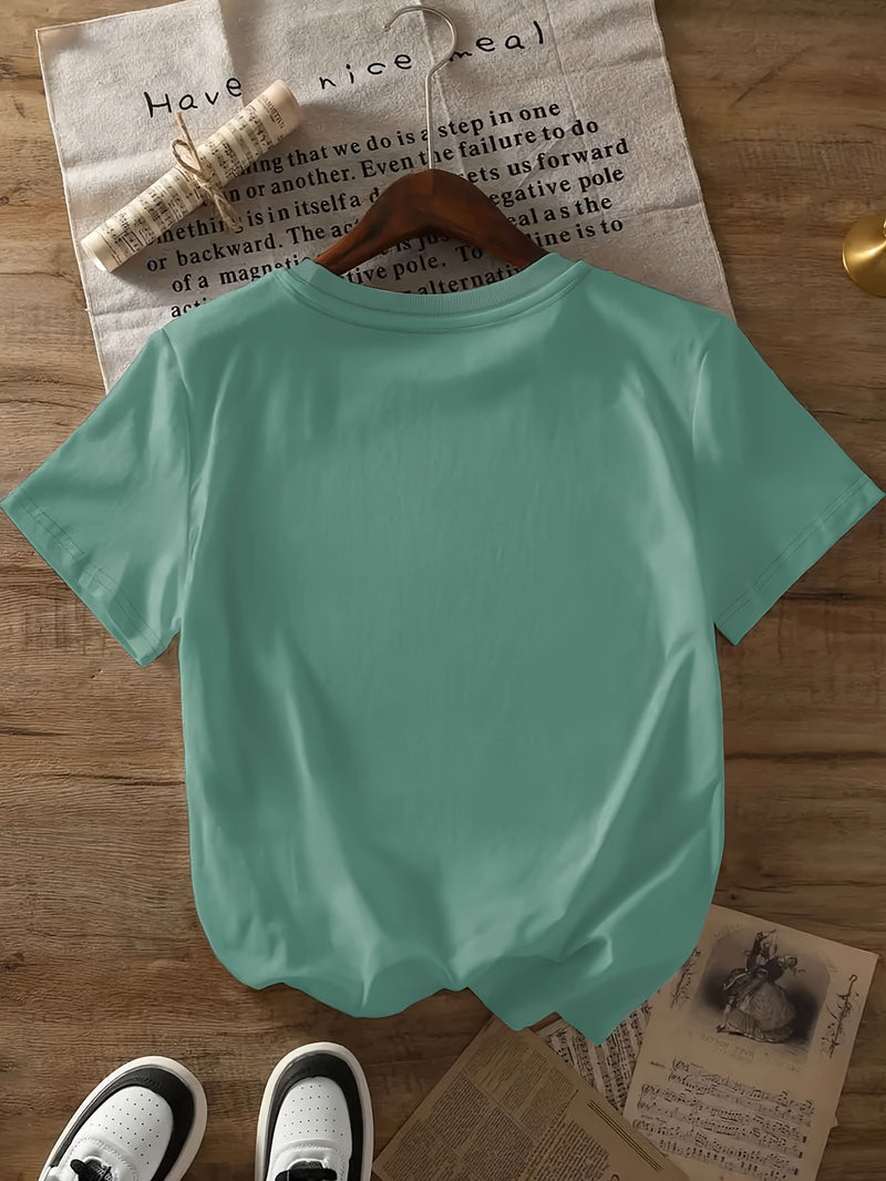 Women’s Casual Short Sleeve T-Shirt.