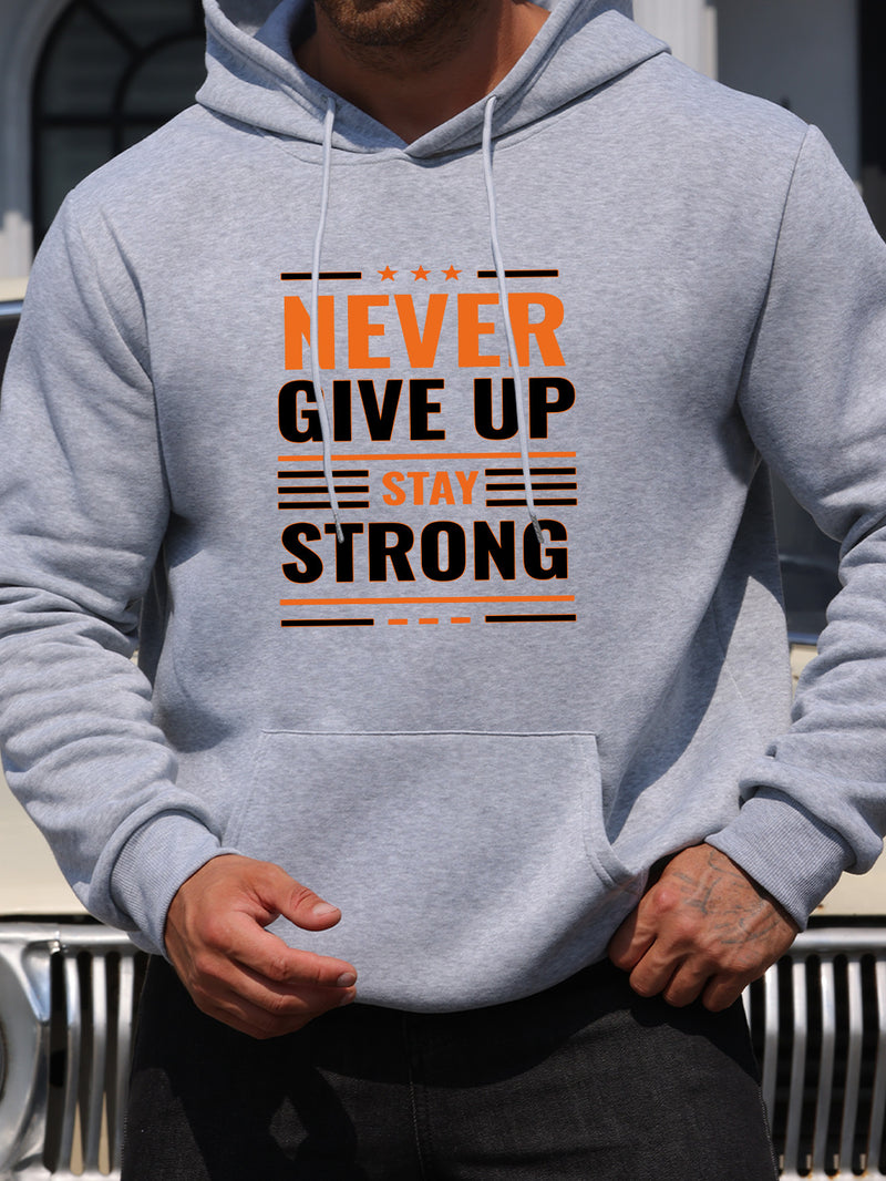 Men's Hooded Sweatshirt New Style.