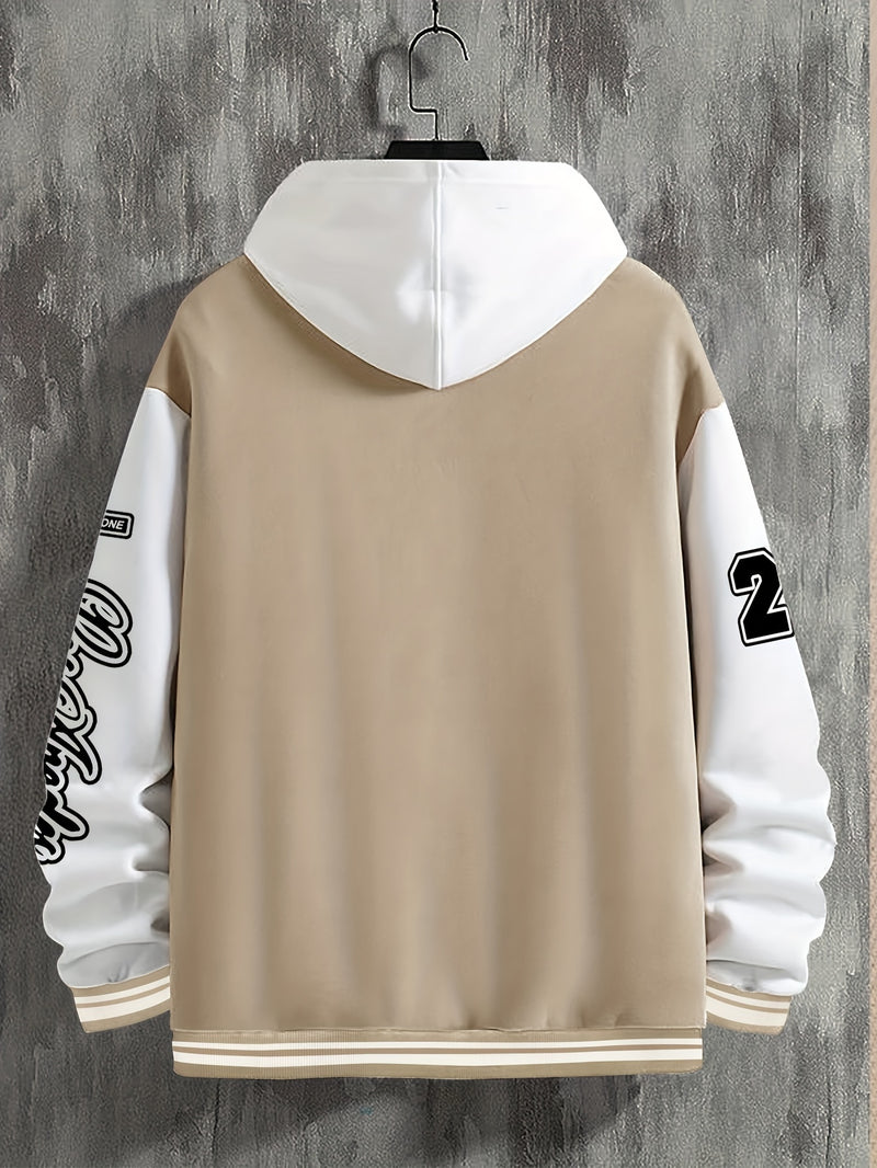 Men'sFashion Two-Piece Jacket Baseball Uniform.