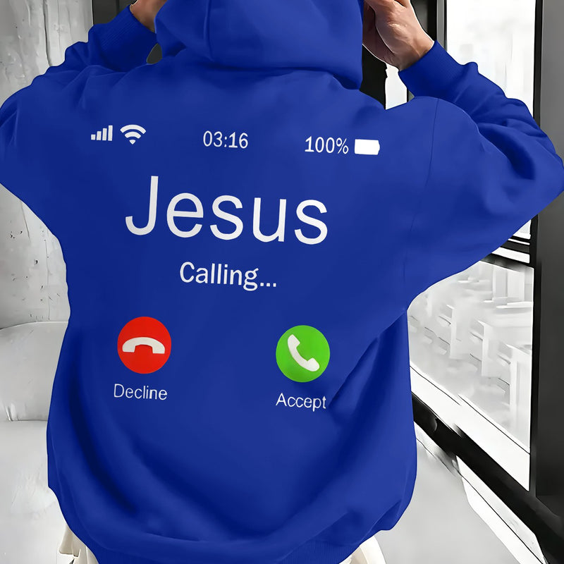 Men's Hooded Sweatshirt.